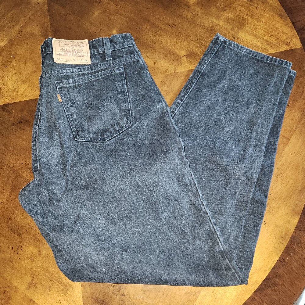 Vintage Levi's 560 orange tab jeans, Men's 36x34*